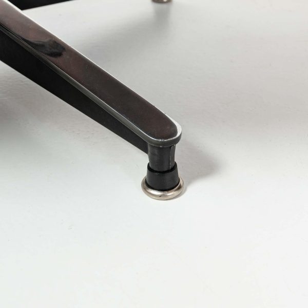 1958 1st Gen Herman Miller Eames Lounge Chair and Ottoman | Black Leather, Brazilian Rosewood - Image 16